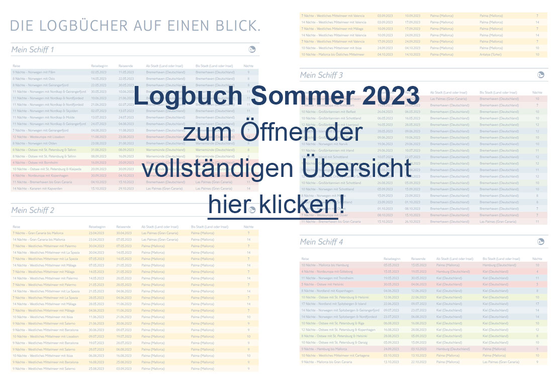 Logbuch Sommer 2023