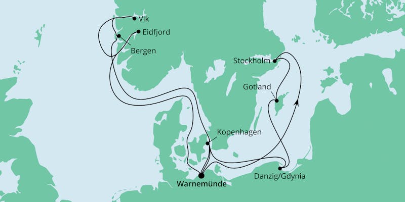 Große Skandinavienreise